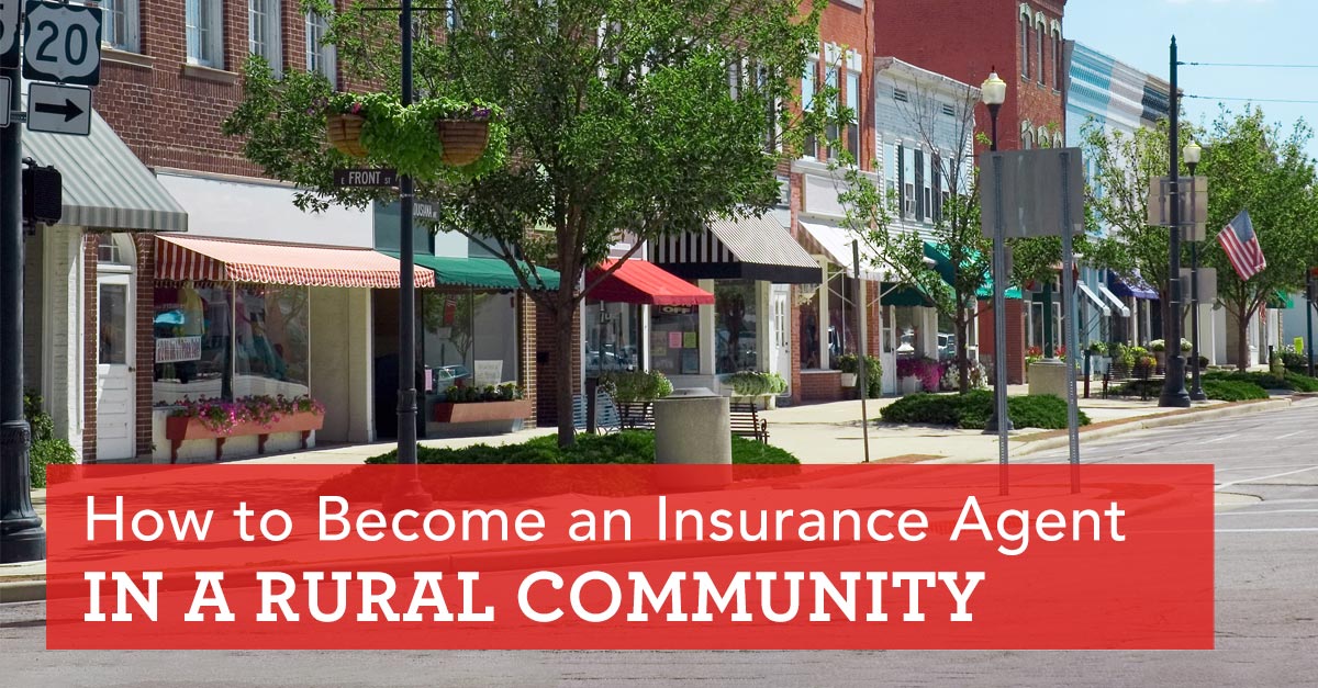Photo of a small town business district