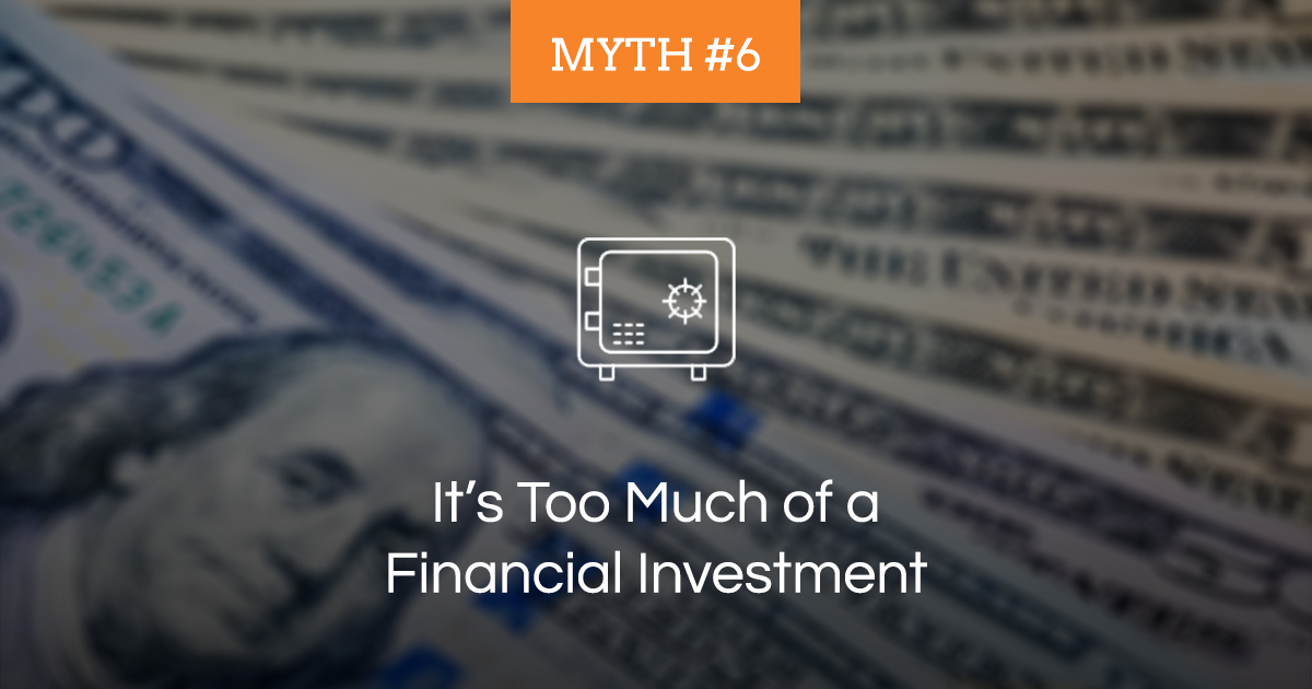 Myth #6: It's Too Much of a Financial Commitment how to be an insurance agent