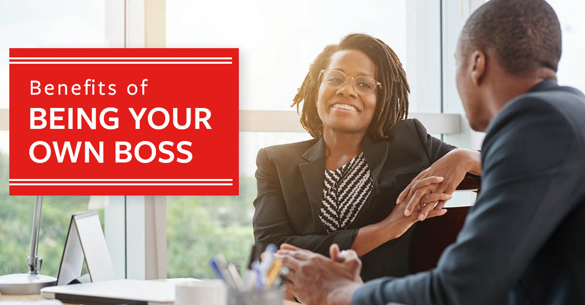 benefits of being your own boss